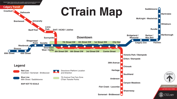 LRT Information Page: Calgary